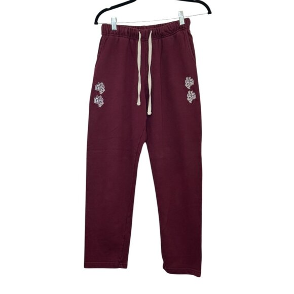 Darc Sport Sweatpants Women's Size Medium Red 984 of 1000 Comfort Wolf Stretch - Picture 1 of 12